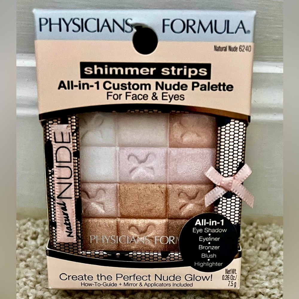 New:  Physicians Formula Shimmer Strips Custom All-in-1 Palette for Face & Eyes